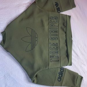 Army Green Adidas Jacket